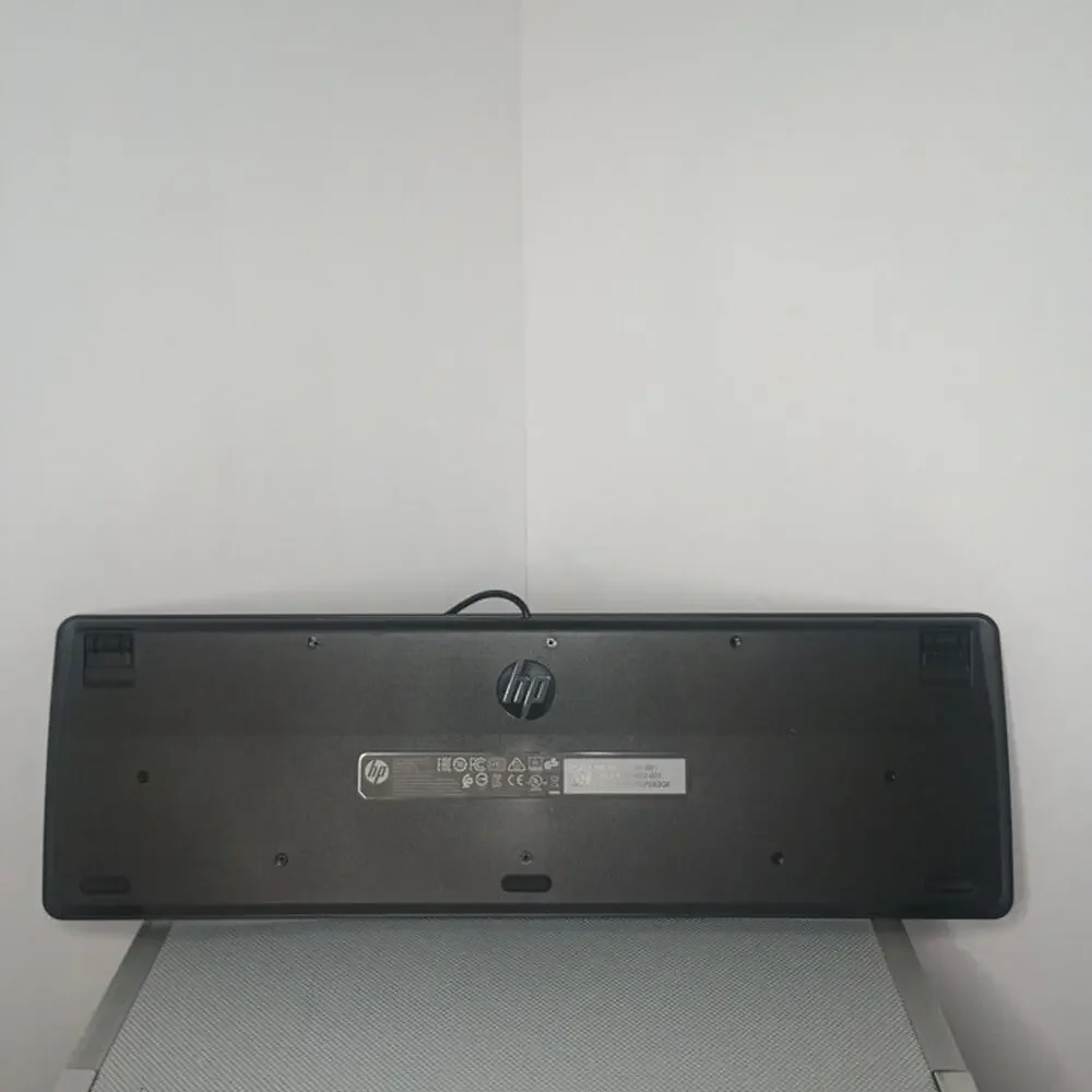 HP 803181-001 USB Slim Business Keyboard Black Wired QWERTY Windows Open Box